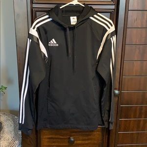 Adidas men’s black pullover hoody